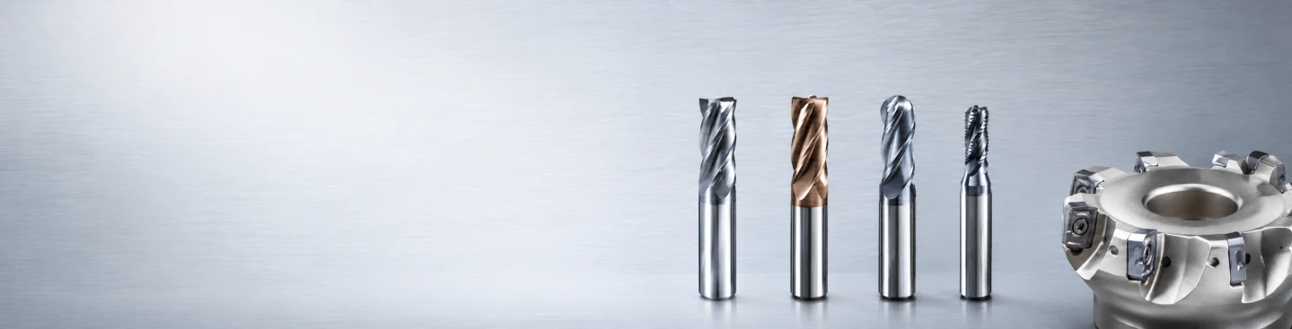 Carbide end mills and precision cutting tools