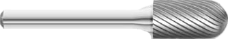 HTC SC cylindrical radius carbide burr