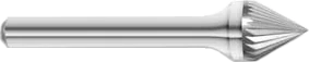 HTC SJ 60 degree taper carbide burr