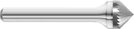 HTC SK 90 degree taper carbide burr