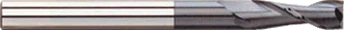 HTC Series 160 coated long length square end mill
