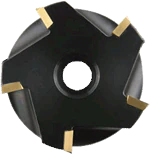 Superbee convex radius shell mills