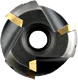 Superbee concave radius shell mills